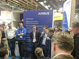Our booth during the InCyber Forum