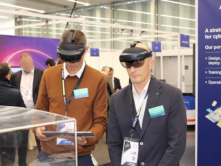 Immersive demos on stand