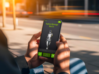 InfinityQuiz displayed on a phone