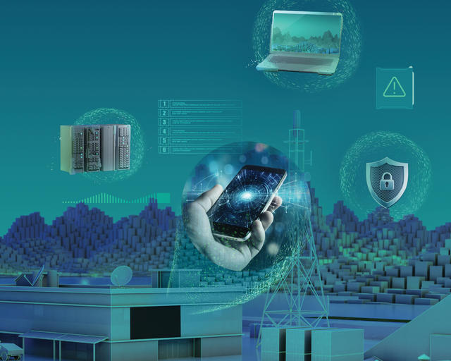 CymID landscape Image of a secure connection through CymID solution