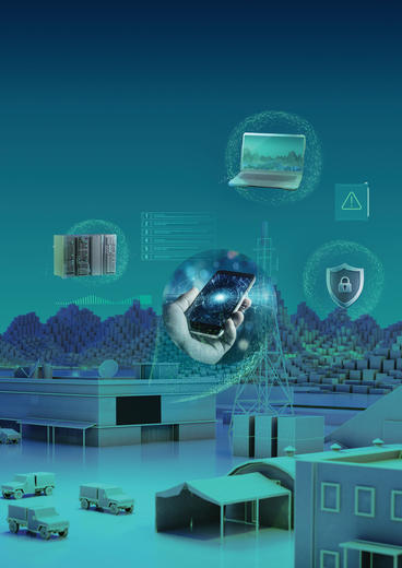 Image of a secure connection through CymID solution 