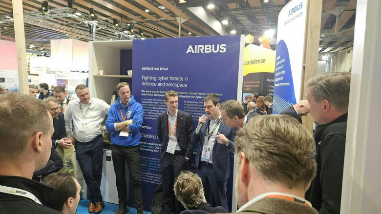 Our booth during the InCyber Forum