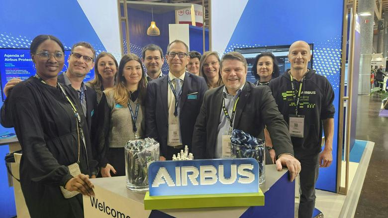 Airbus Team during the InCyber Forum