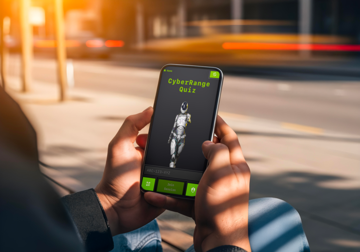 InfinityQuiz displayed on a phone